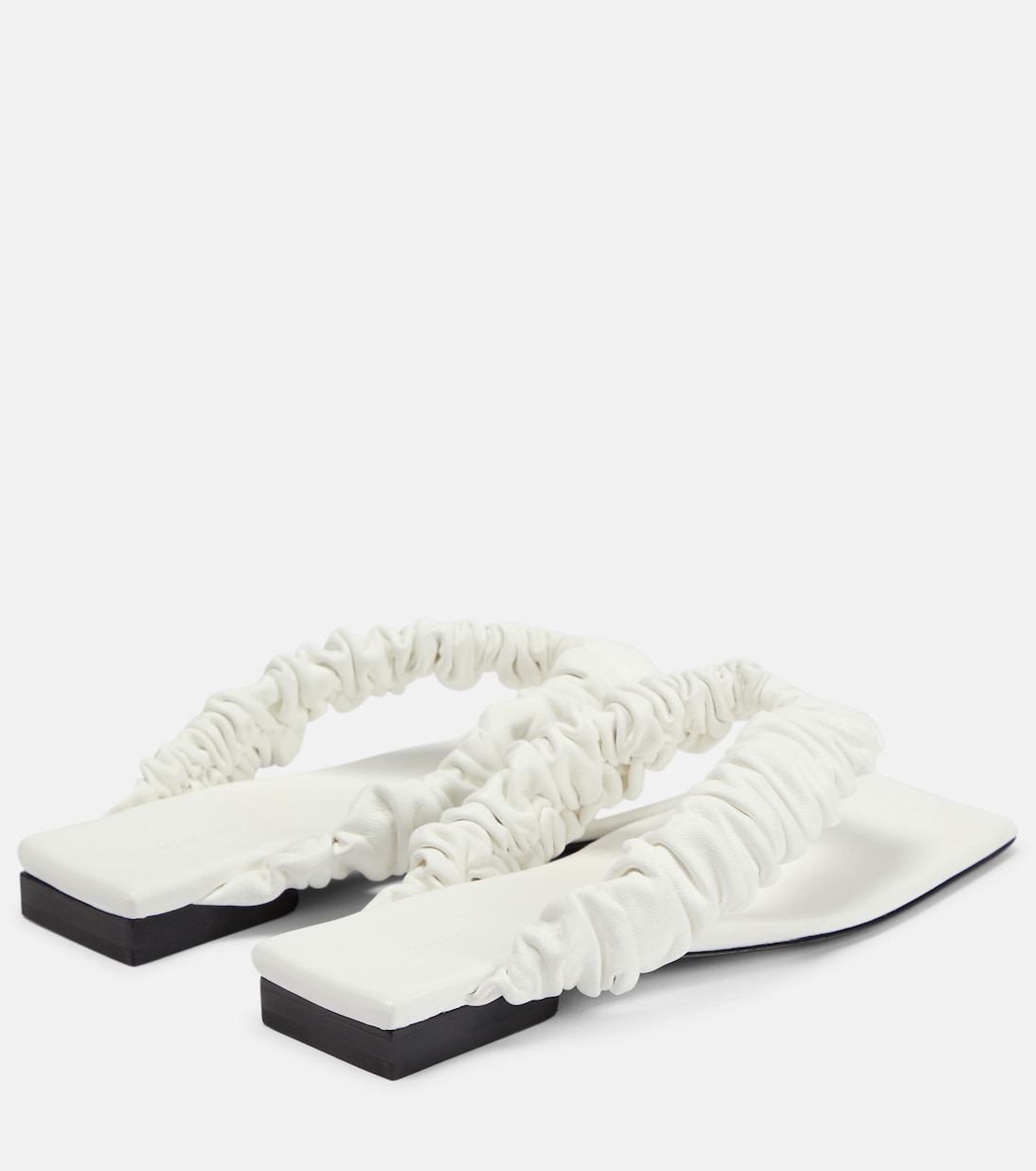 Tongs Ash en cuir | Khaite