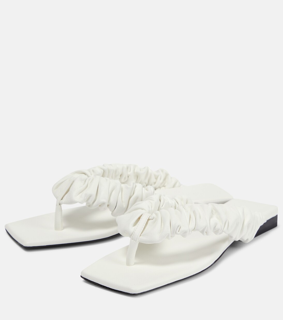 Tongs Ash en cuir | Khaite