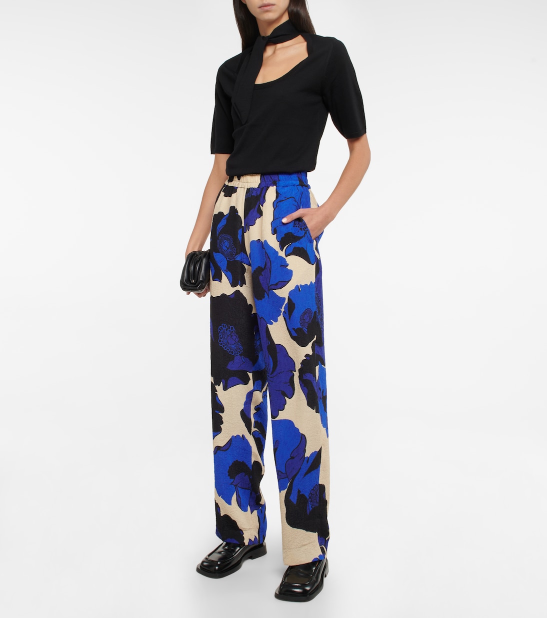 Self-tie wool top | Dries Van Noten