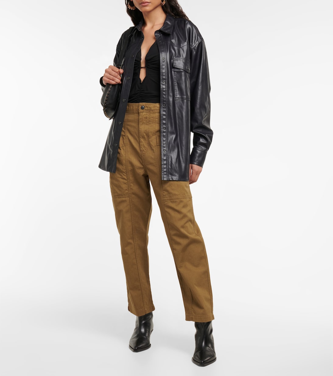 Pandore cotton-blend pants | Marant Etoile