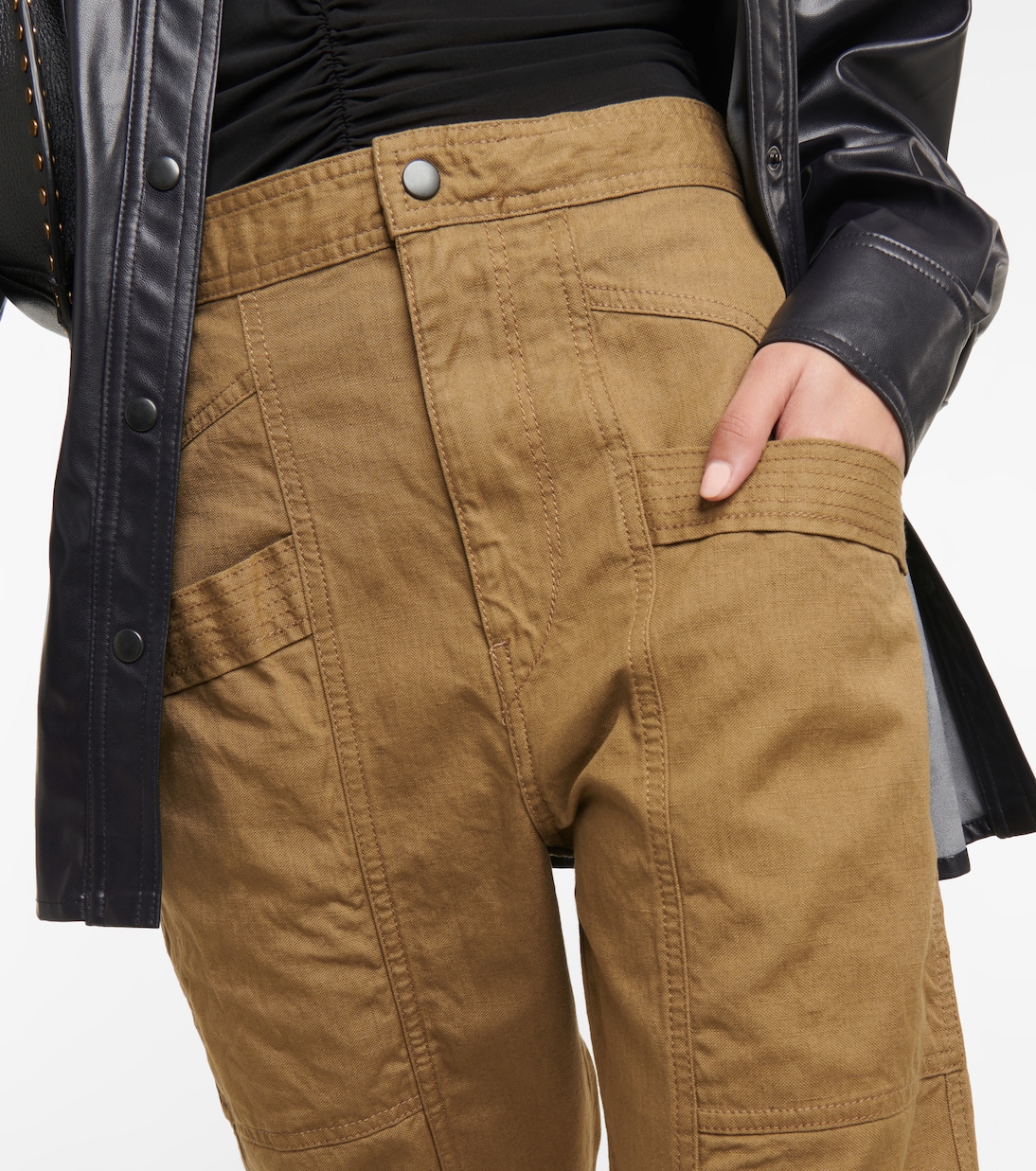 Pandore cotton-blend pants | Marant Etoile