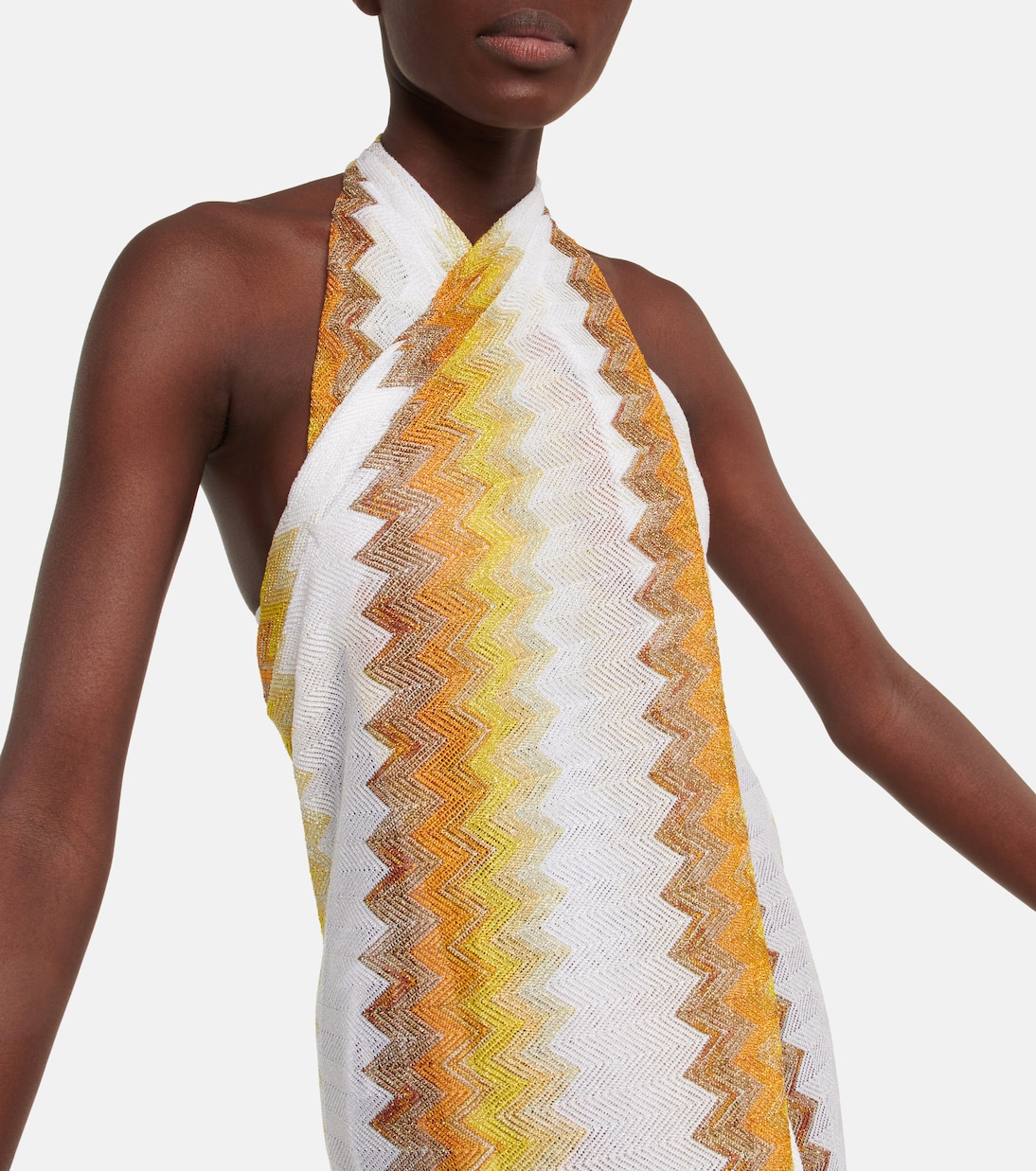 Abito lungo con scollo all’americana | Missoni Mare