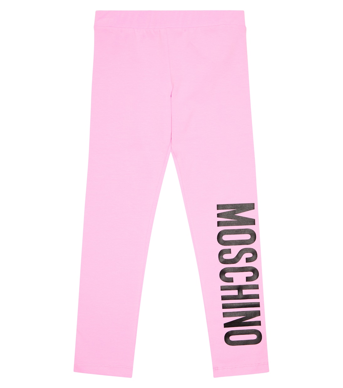 Printed cotton jersey leggings | Moschino Kids