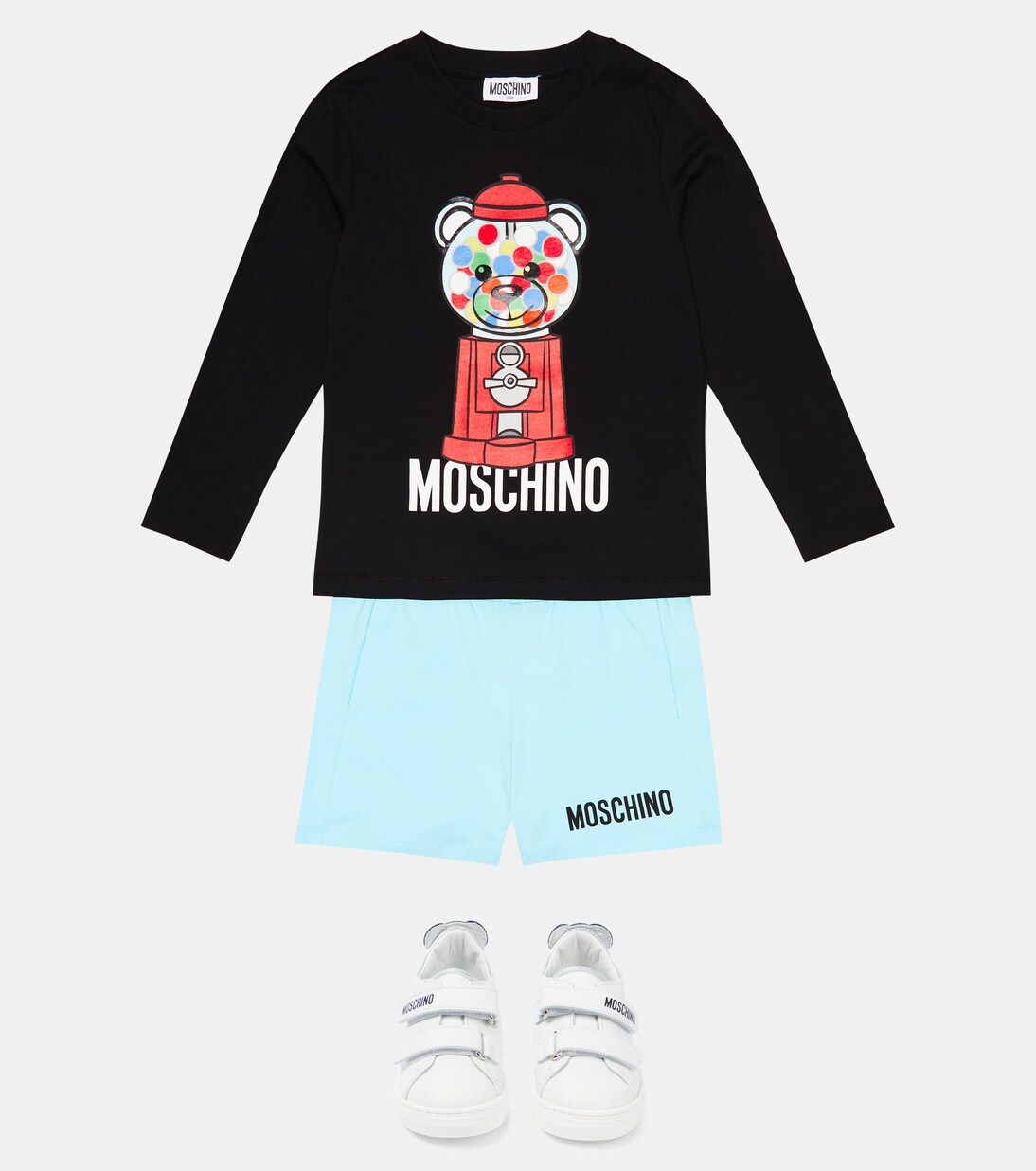 Bedrucktes T-Shirt aus Baumwolle | Moschino Kids
