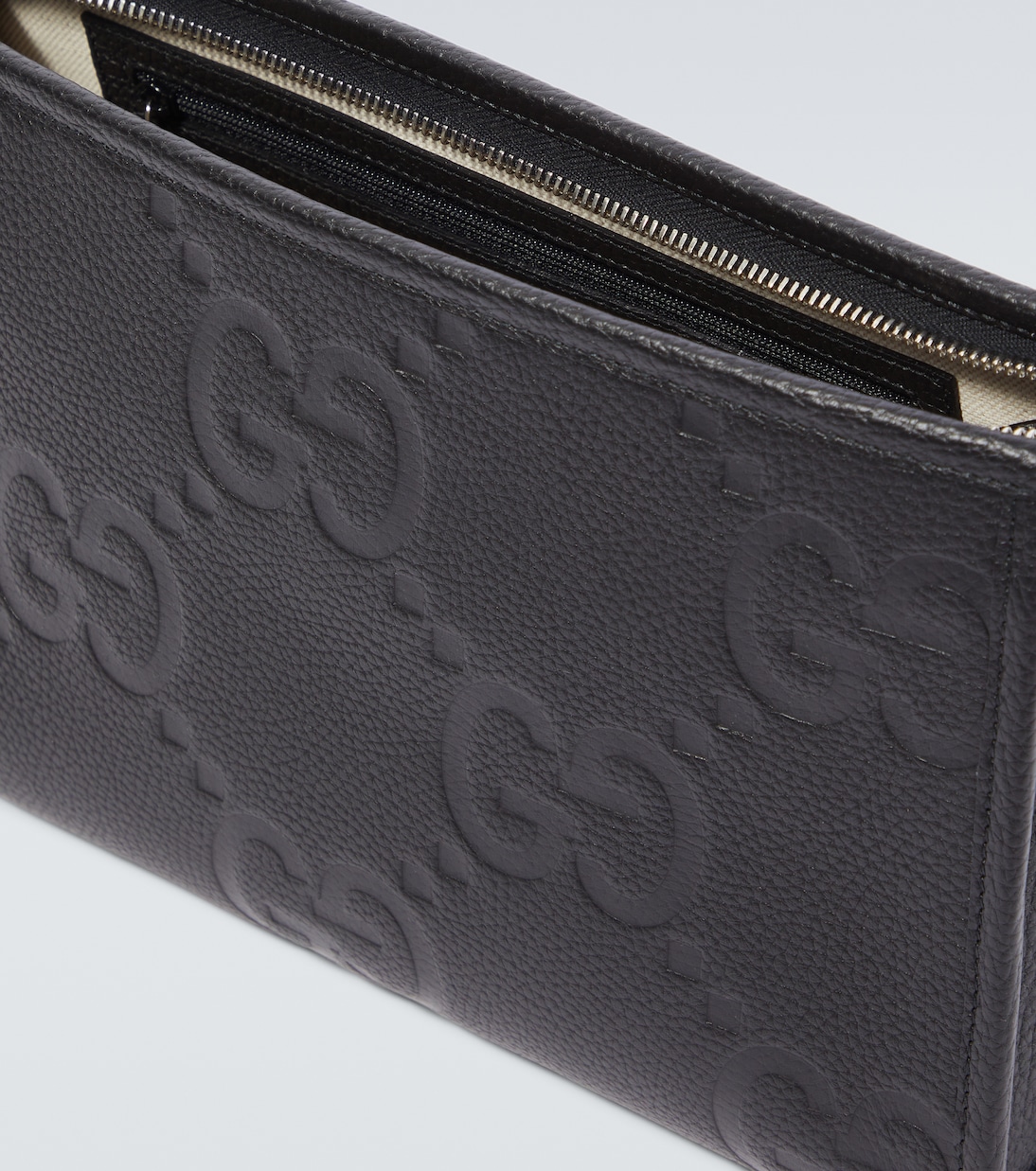 Kosmetiketui Jumbo GG aus Leder | Gucci