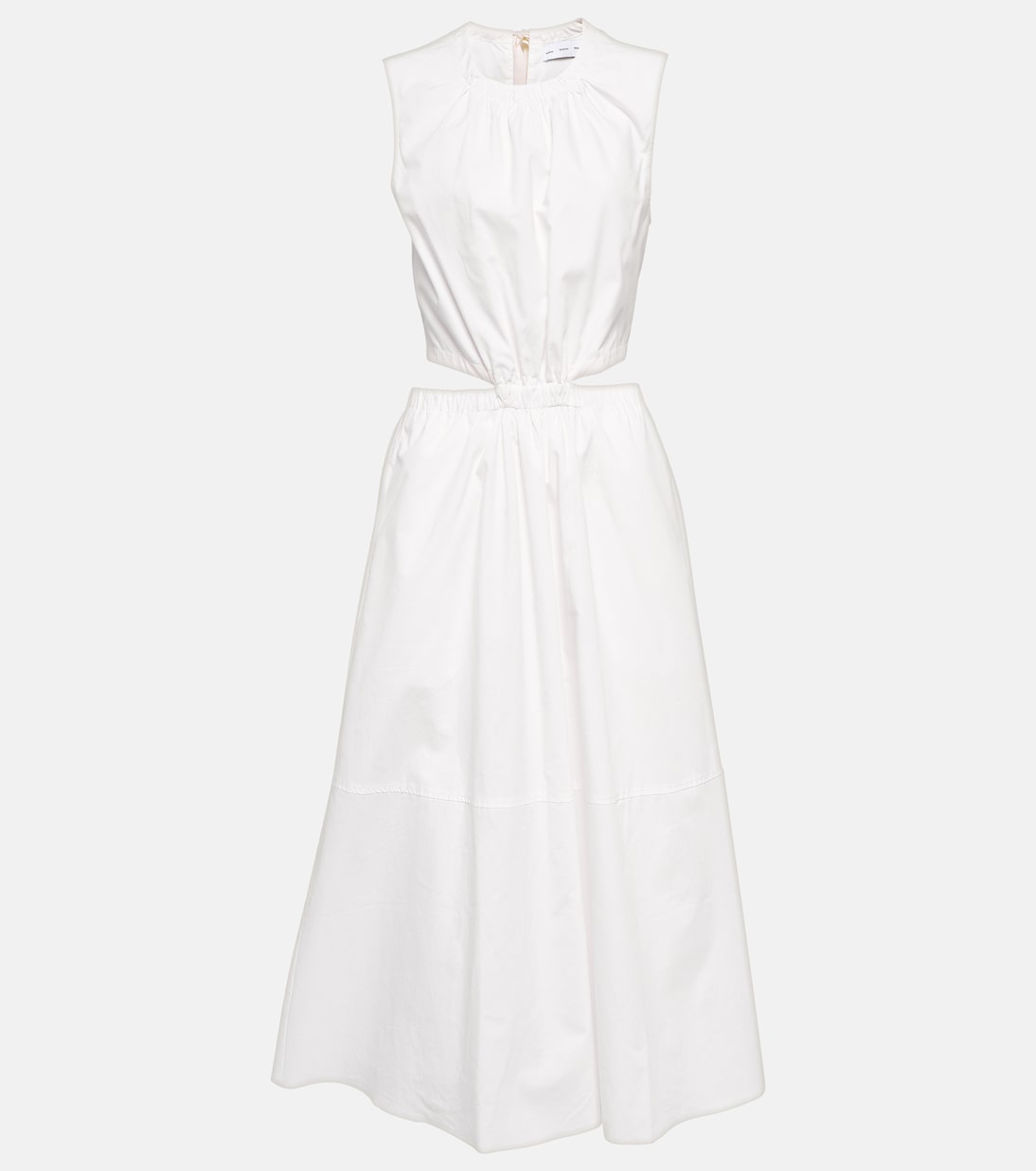 White Label cutout cotton midi dress | Proenza Schouler
