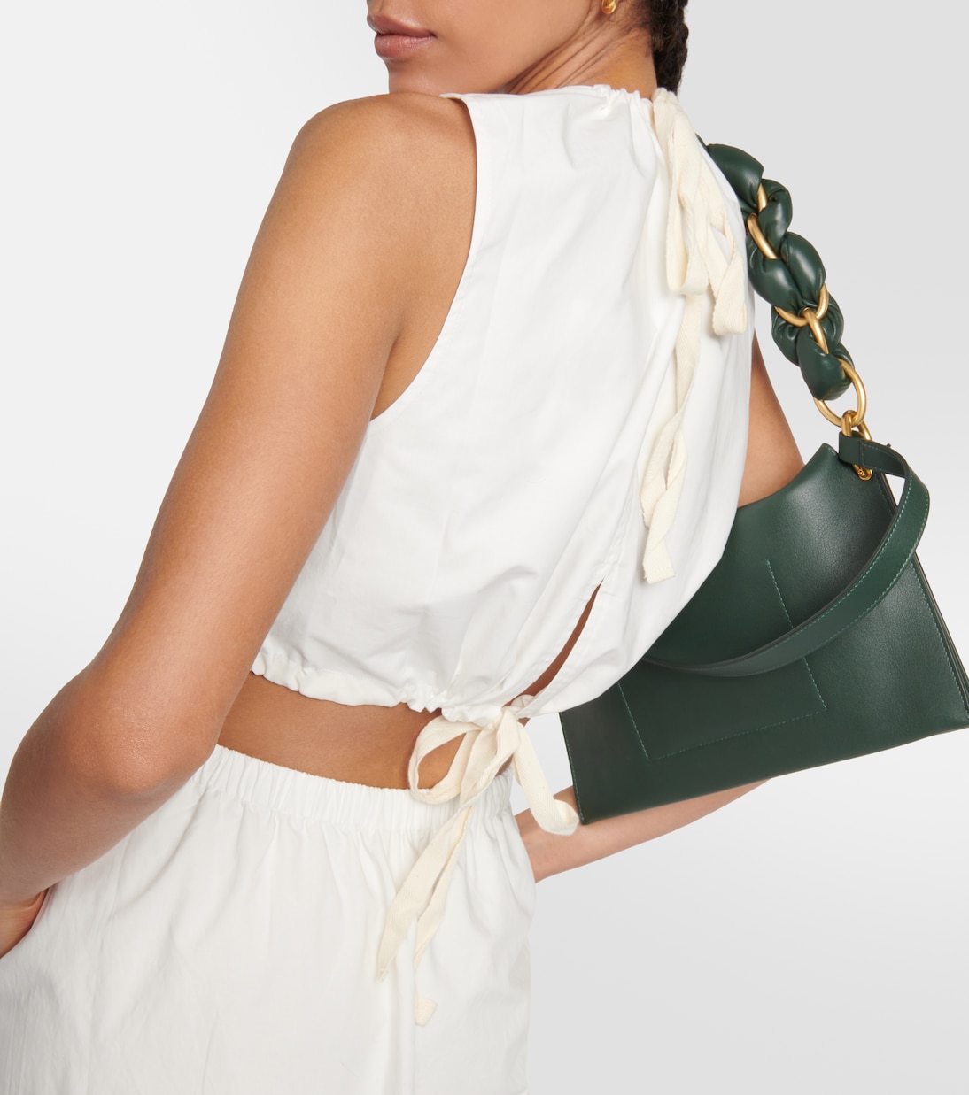 White Label cutout cotton midi dress | Proenza Schouler