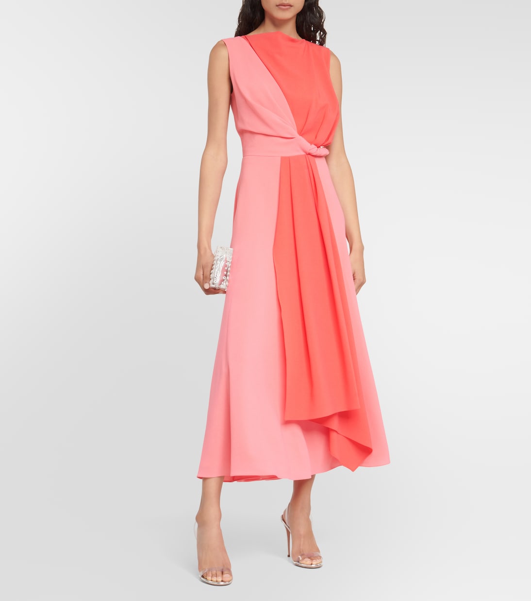 Midikleid Parsa aus Crêpe | Roksanda