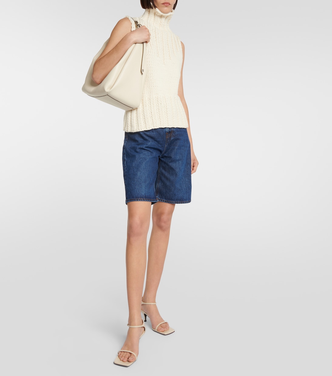 Turtleneck wool top | Toteme