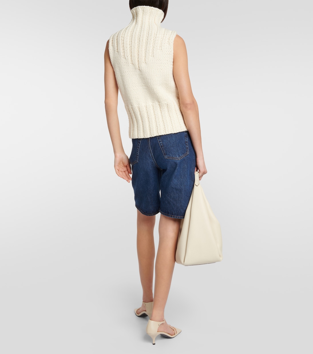 Turtleneck wool top | Toteme