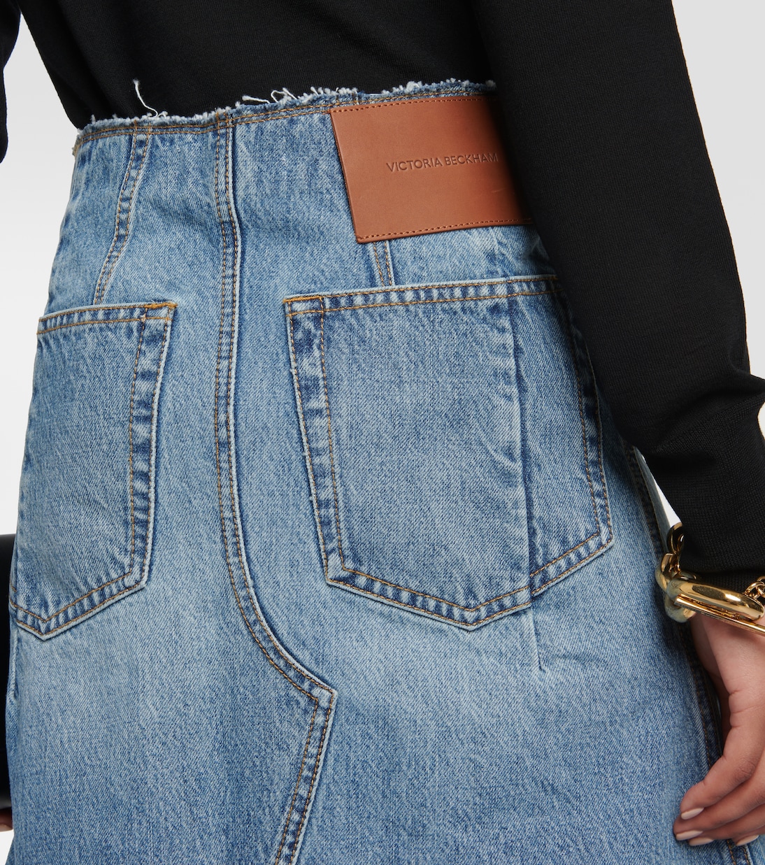 Jeansrock | Victoria Beckham