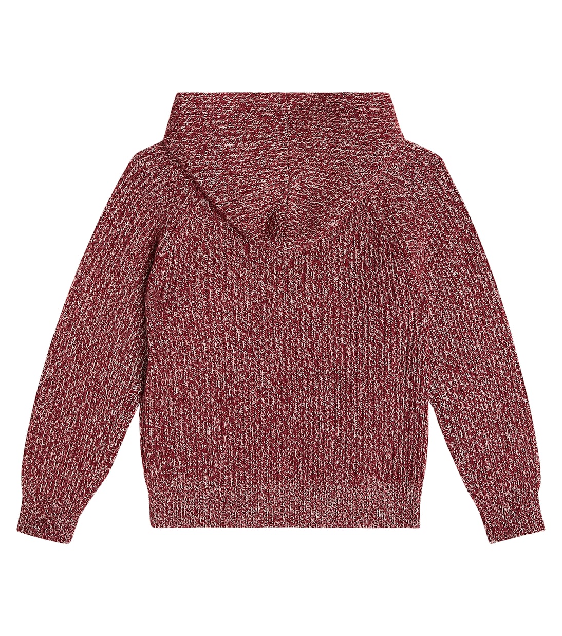 Wool, cashmere, and silk hoodie | Brunello Cucinelli Kids