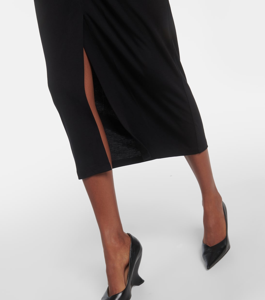 Falda midi Callisto en mezcla de lana | Diane von Furstenberg