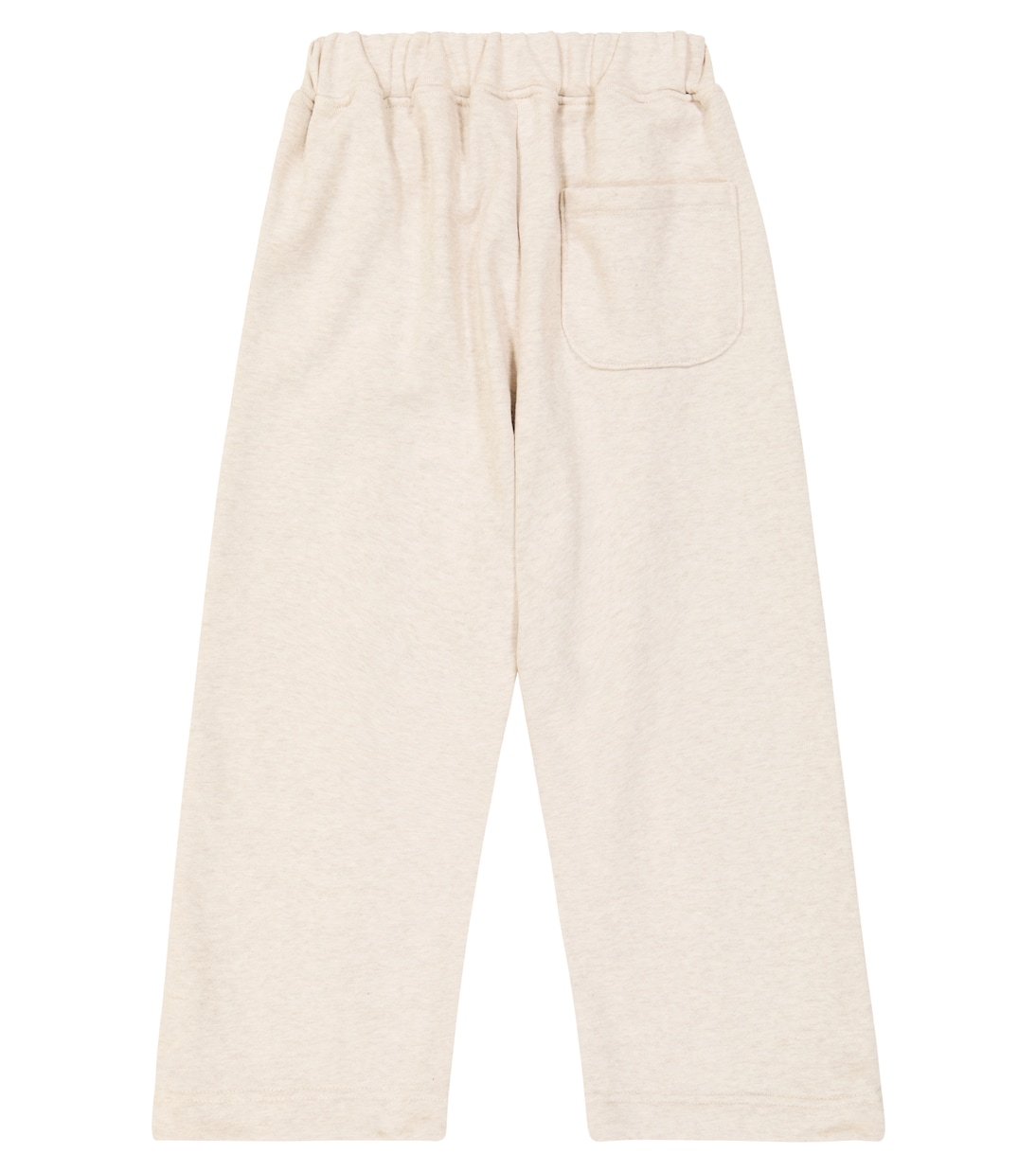Printed cotton-blend jersey sweatpants | Jellymallow