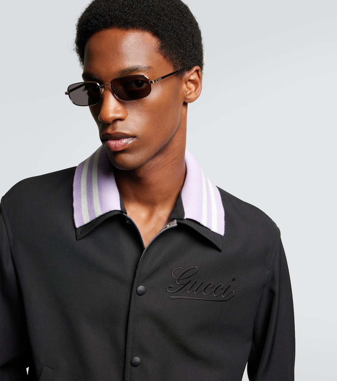 Logo rectangular sunglasses | Gucci