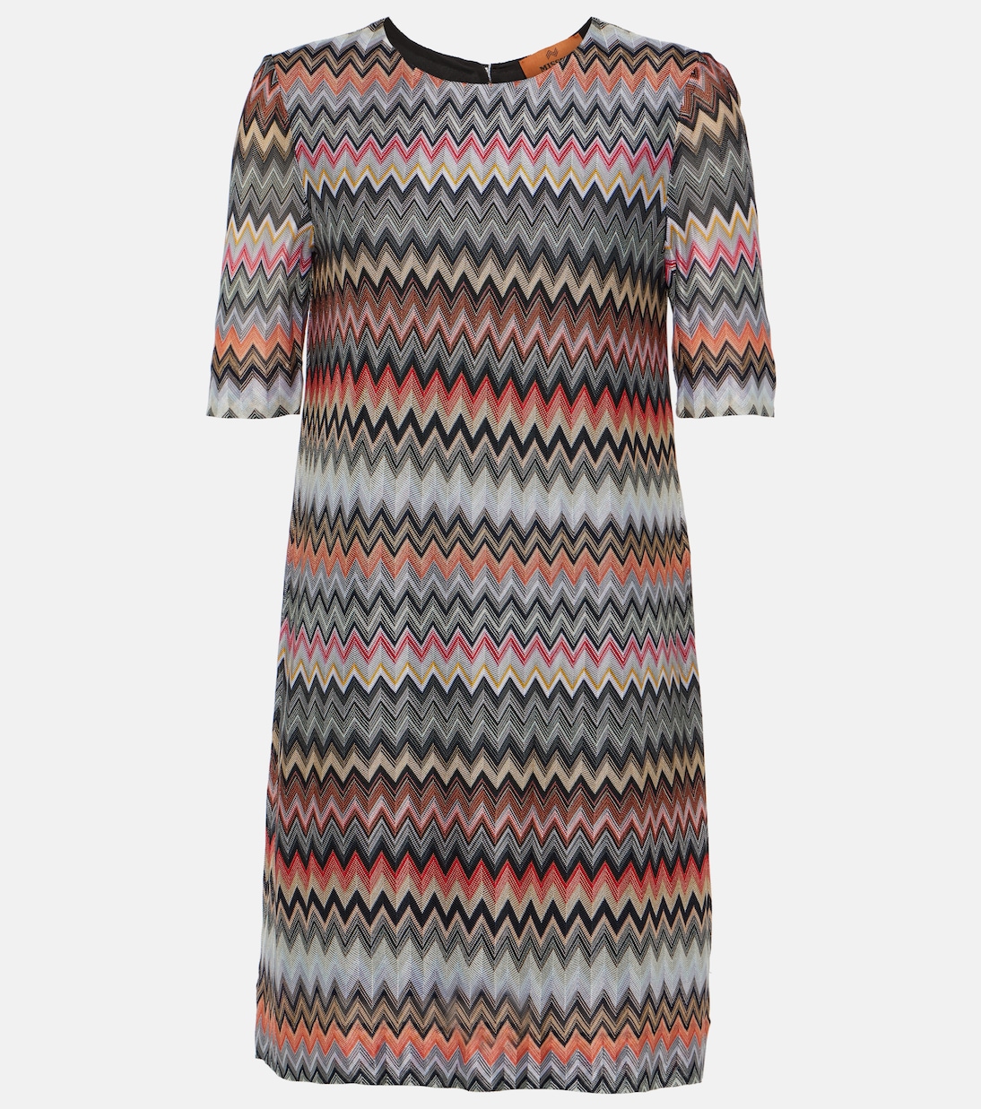 Minikleid aus Häkelstrick | Missoni