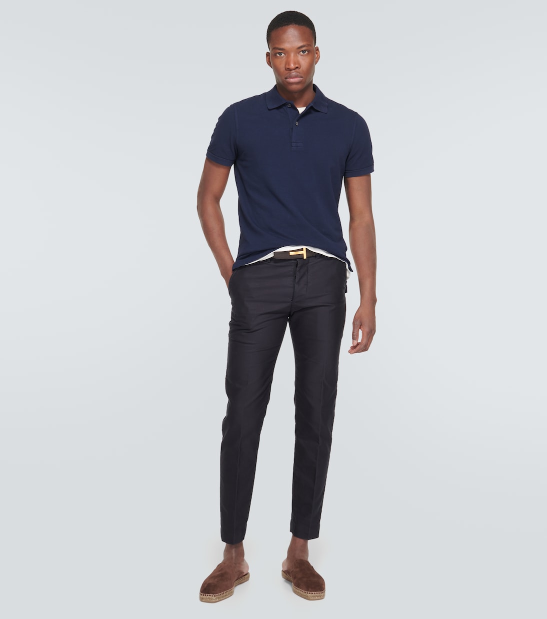 Mules Jude en daim | Tom Ford