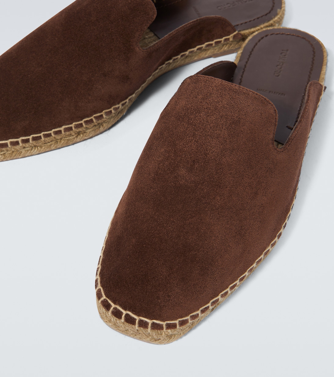 Mules Jude en daim | Tom Ford