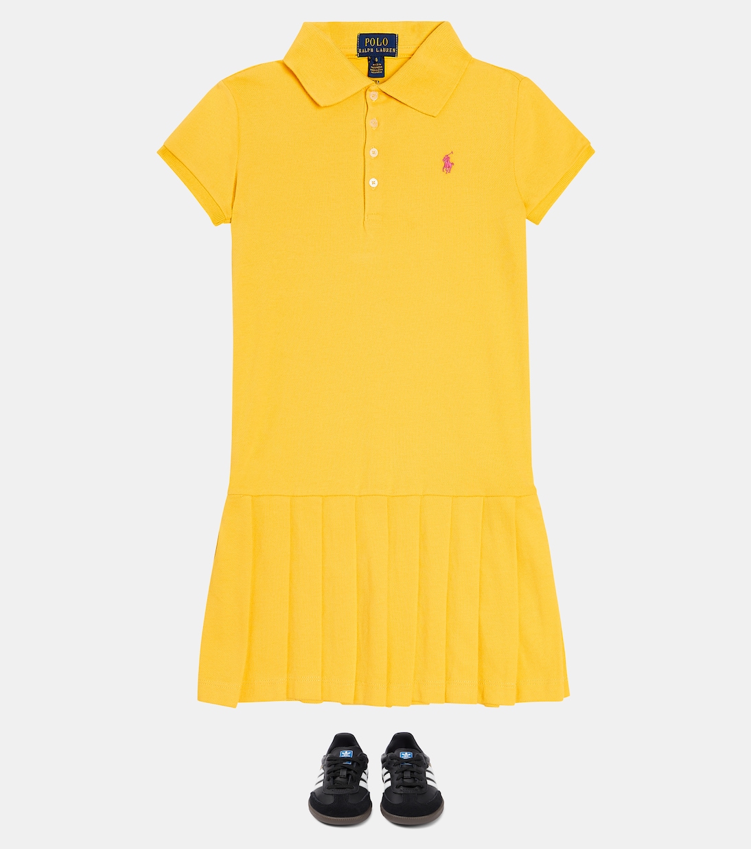 Robe polo en coton | Polo Ralph Lauren Kids