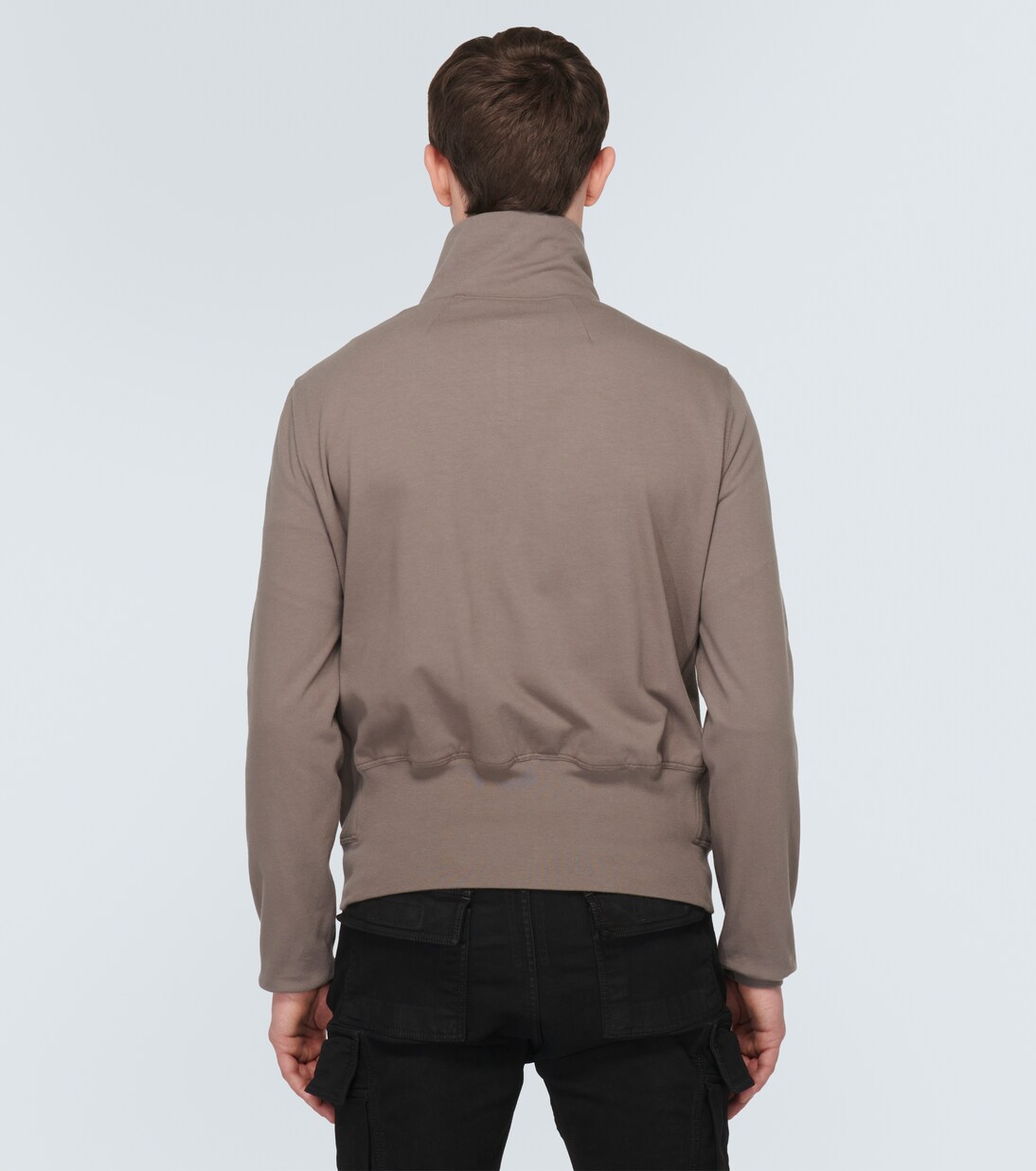 Chaqueta de algodón Bauhaus con cremallera | Rick Owens