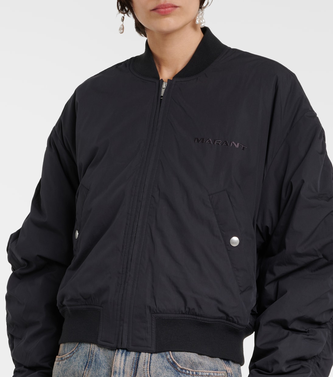 Bessime cotton-blend bomber jacket | Marant Etoile