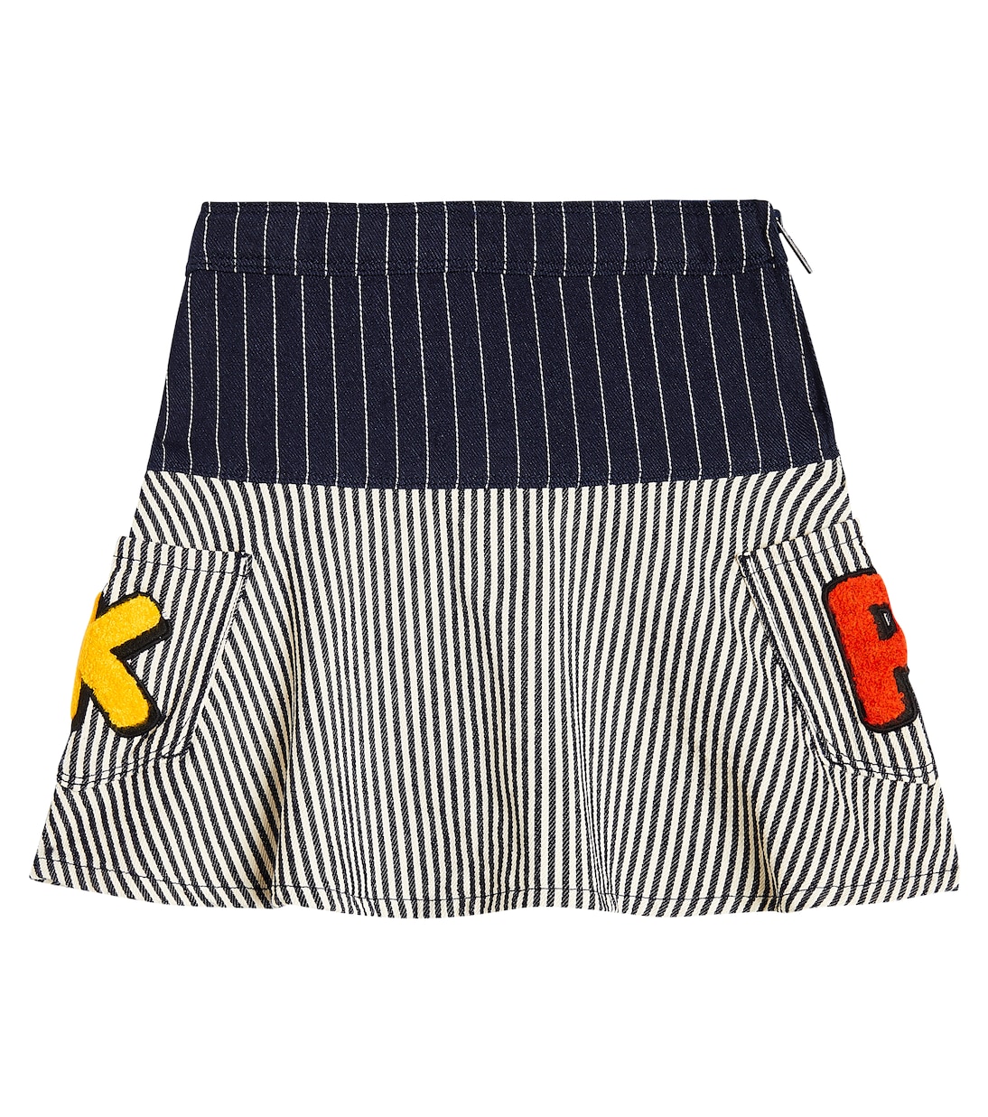 Falda de algodón a rayas | Kenzo Kids