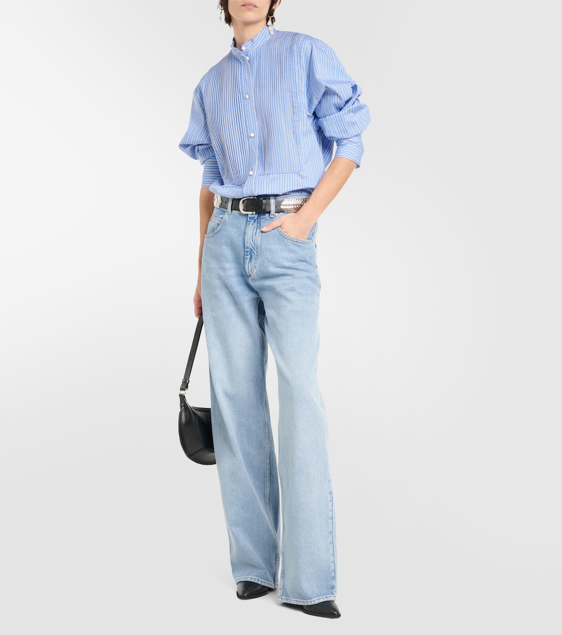 Camisa de algodón con volantes | Isabel Marant