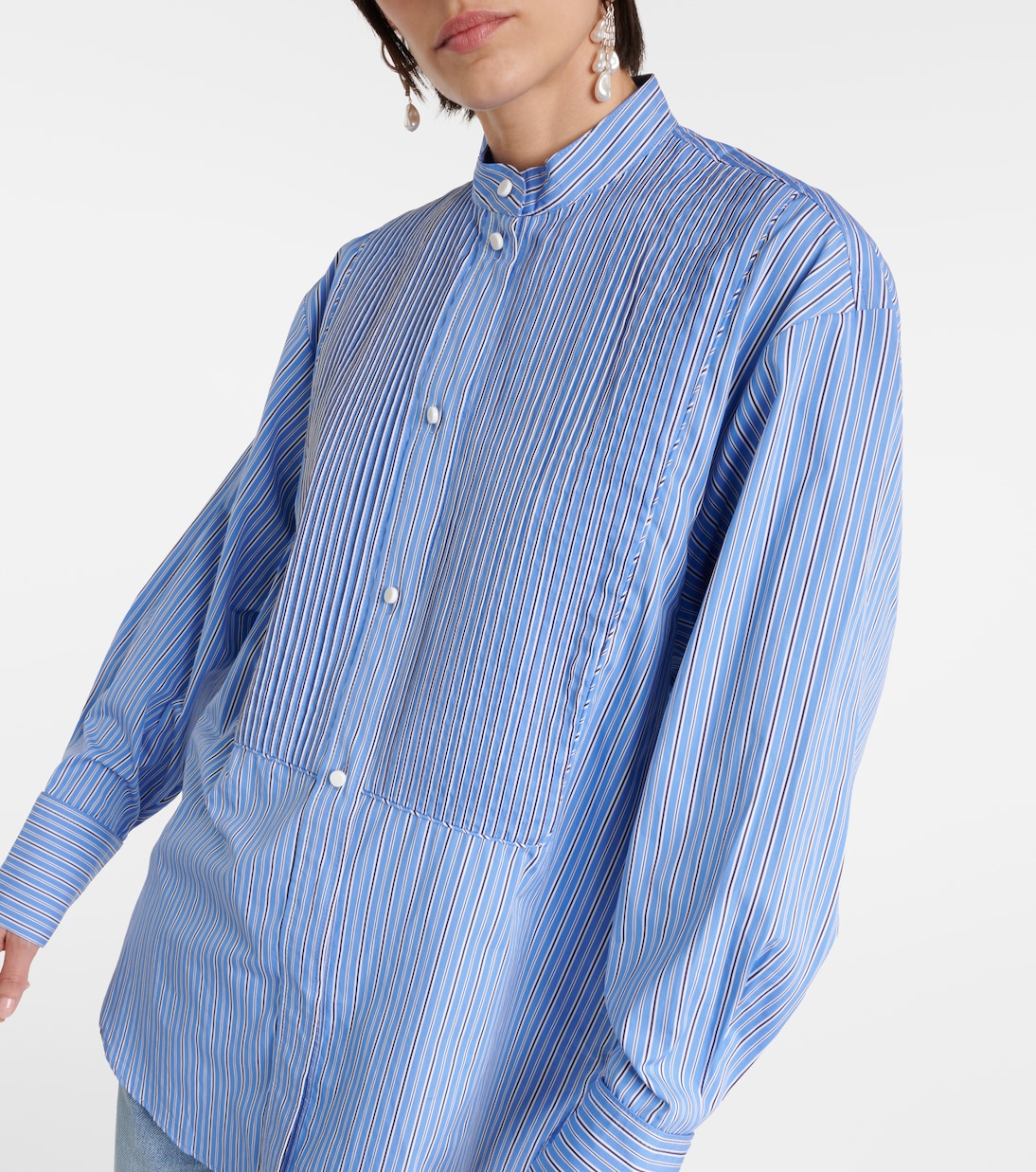 Camisa de algodón con volantes | Isabel Marant