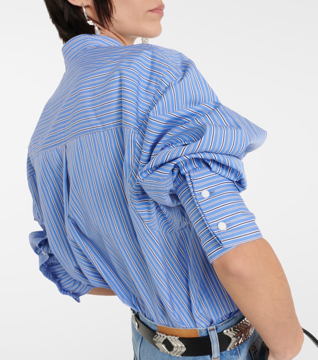 Camisa de algodón con volantes | Isabel Marant