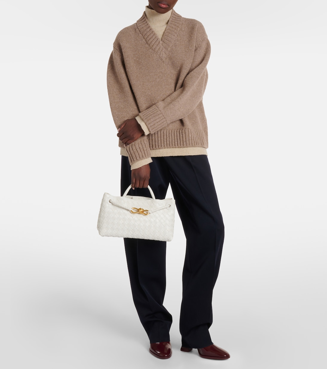 Cha-Cha leather mules | Bottega Veneta