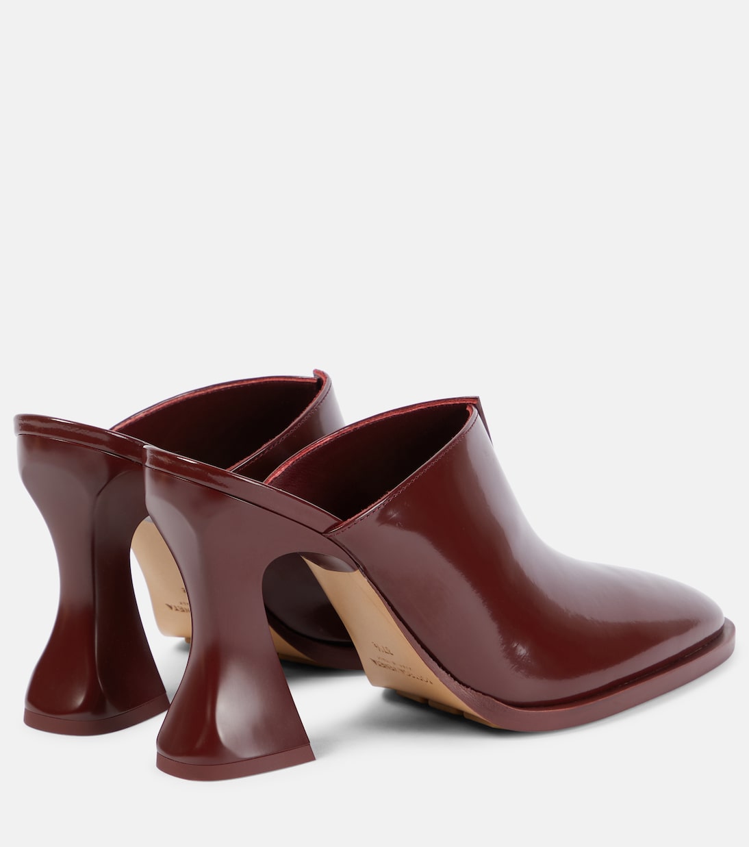 Cha-Cha leather mules | Bottega Veneta