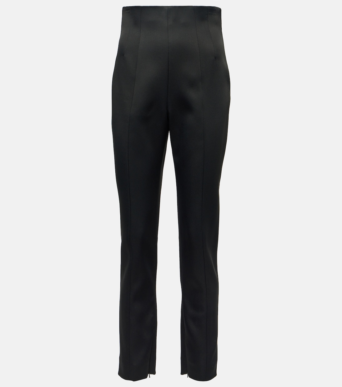 Pantalones Estrechos de Satén Khaite Lenn para Jóvenes Modernos