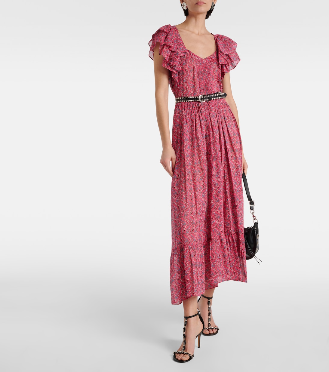 Godralia printed cotton midi dress | Marant Etoile