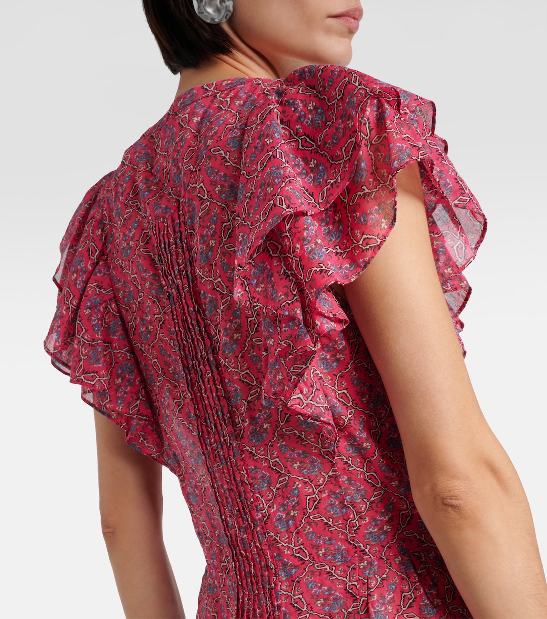 Godralia printed cotton midi dress | Marant Etoile