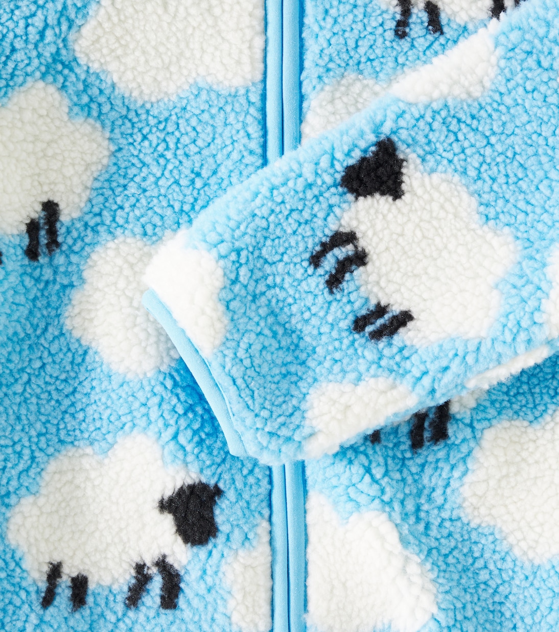 Giacca in teddy con intarsio | Stella McCartney Kids