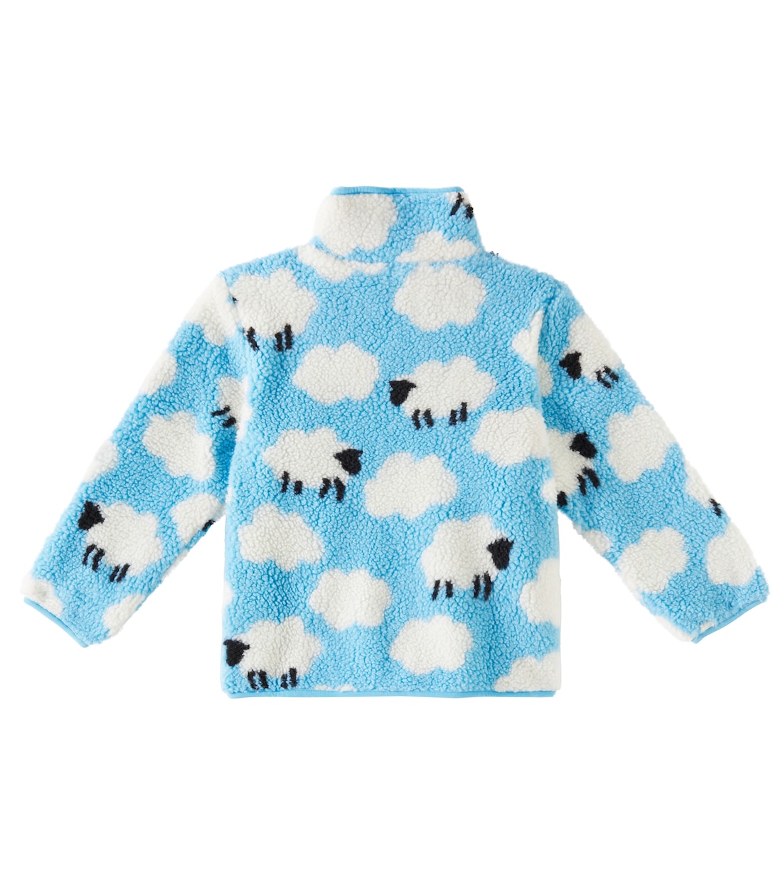 Giacca in teddy con intarsio | Stella McCartney Kids