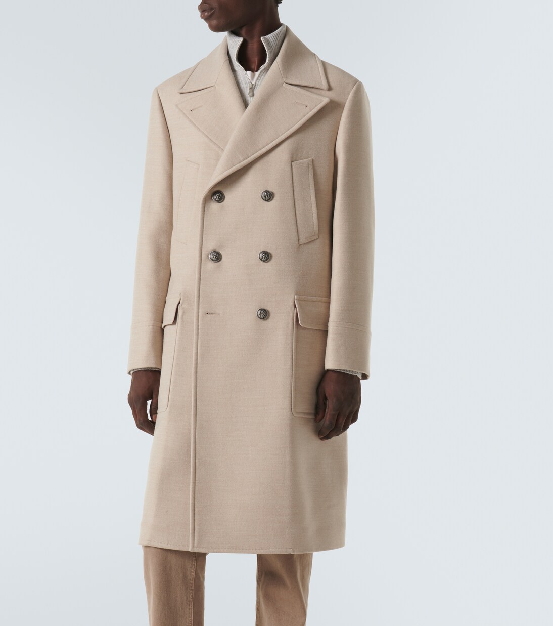 Mantel aus Wolle | Brunello Cucinelli