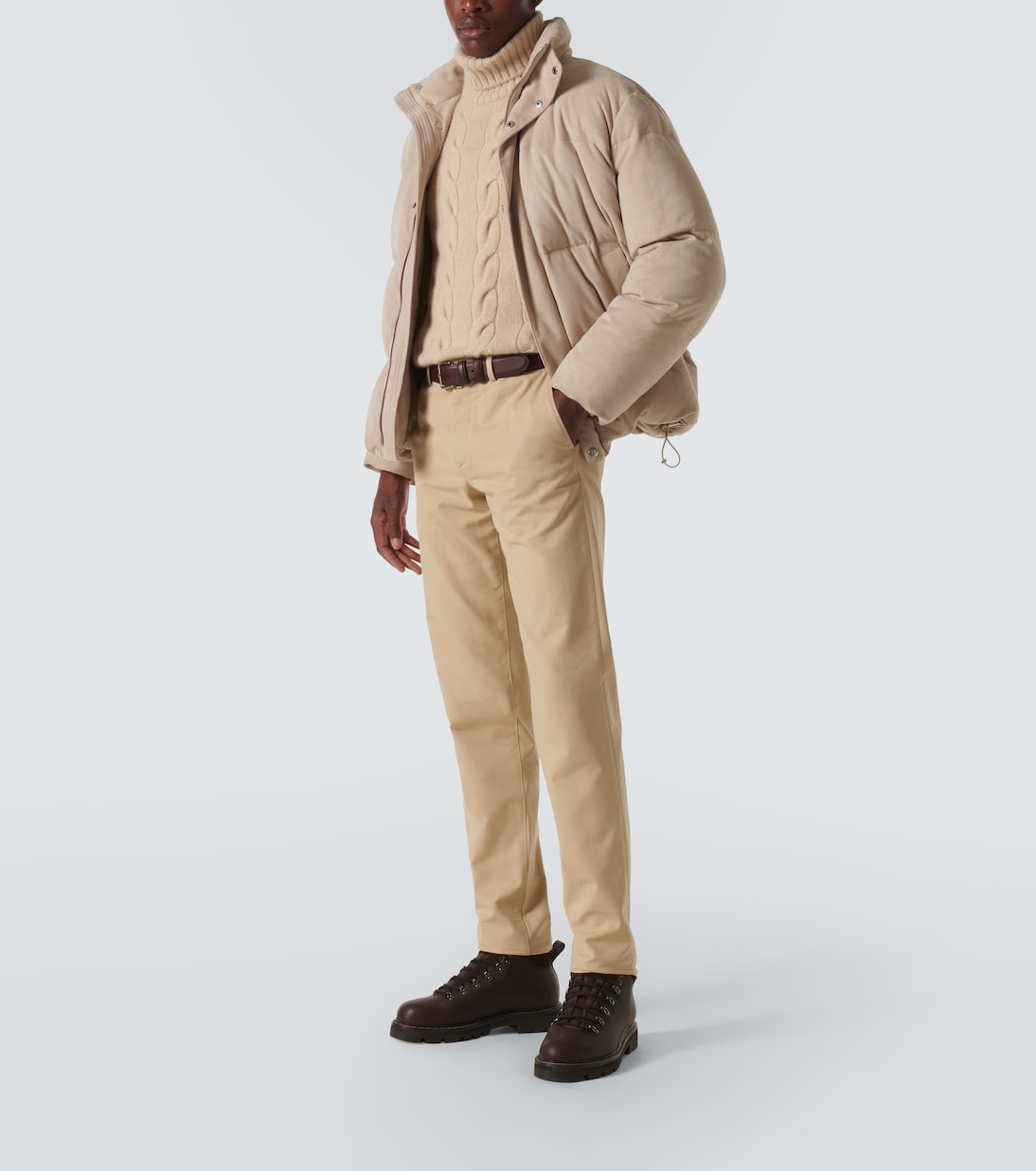 Pantalon chino en coton mélangé | Loro Piana