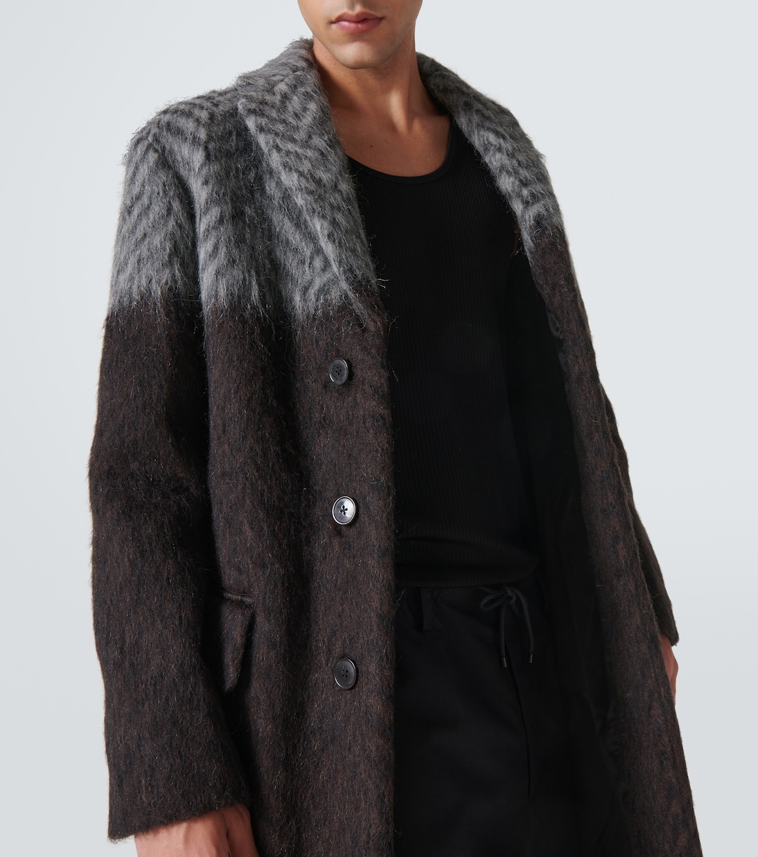 Mantel aus einem Wollgemisch | Dries Van Noten