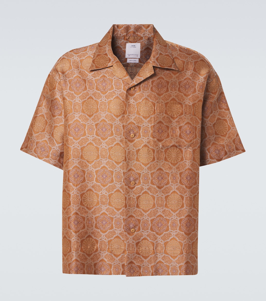 Camicia in jacquard di seta e lino | Visvim