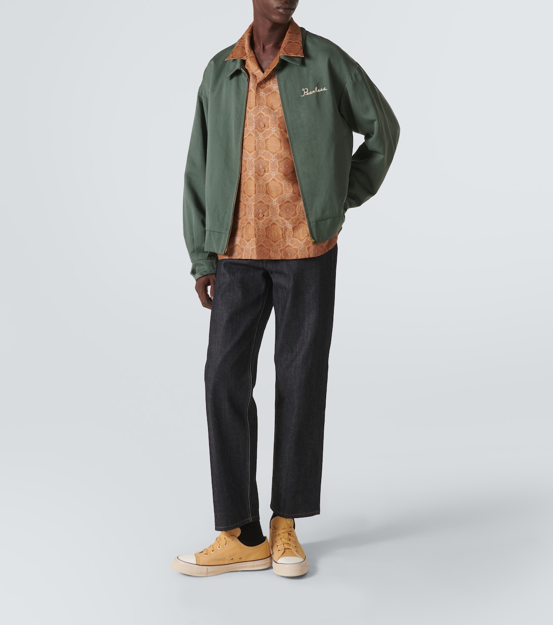 Camicia in jacquard di seta e lino | Visvim