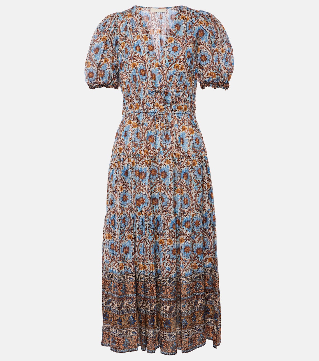 Ilana printed cotton-blend midi dress | Ulla Johnson