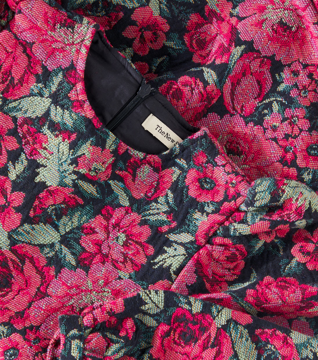 Abito Damascena in jacquard floreale | The New Society