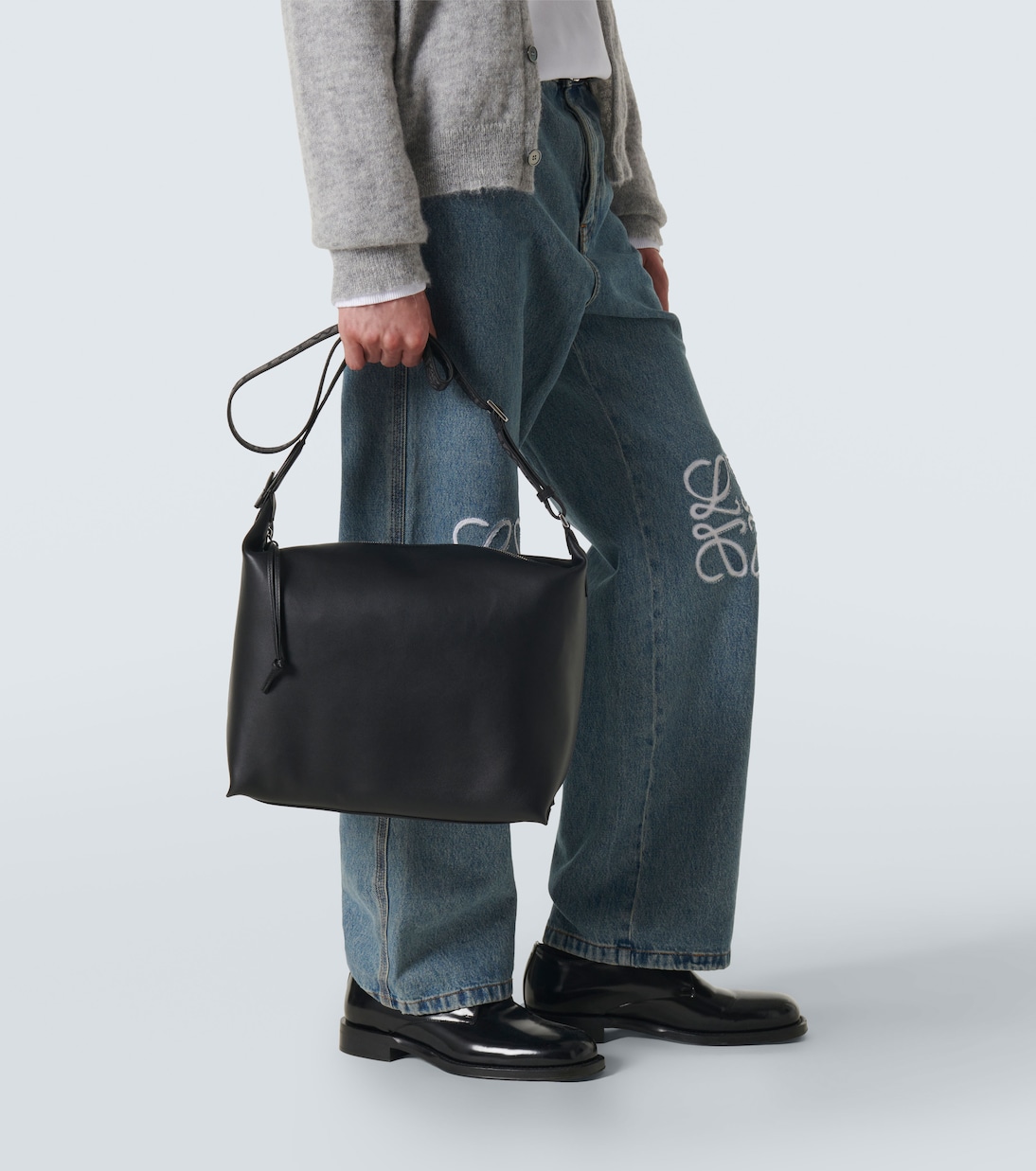 Borsa a tracolla Cubi in pelle | Loewe