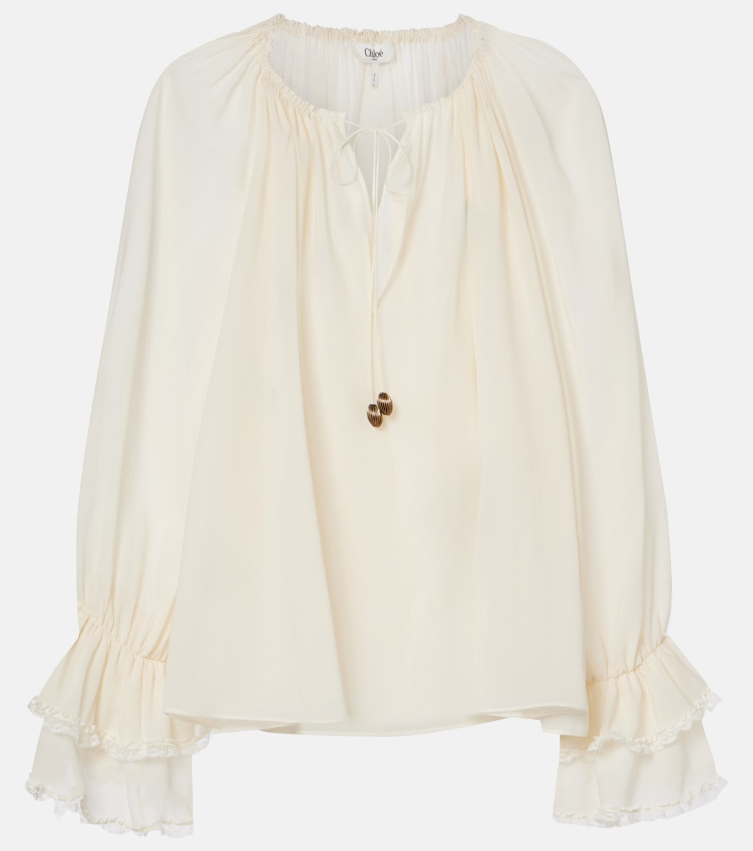 Blusa in georgette di seta | Chloé