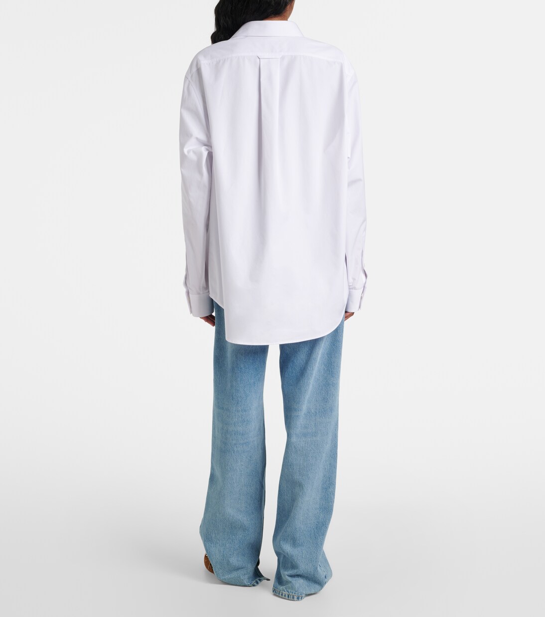 Camisa de popelín de algodón | Gucci