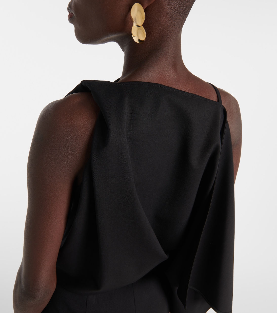 Robe midi Elena en laine mélangée | Proenza Schouler