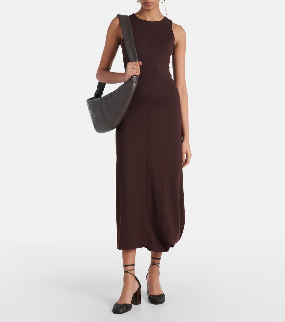 Sandali in pelle LEMAIRE Micro Ballerina 85, stile giovanile e moderno