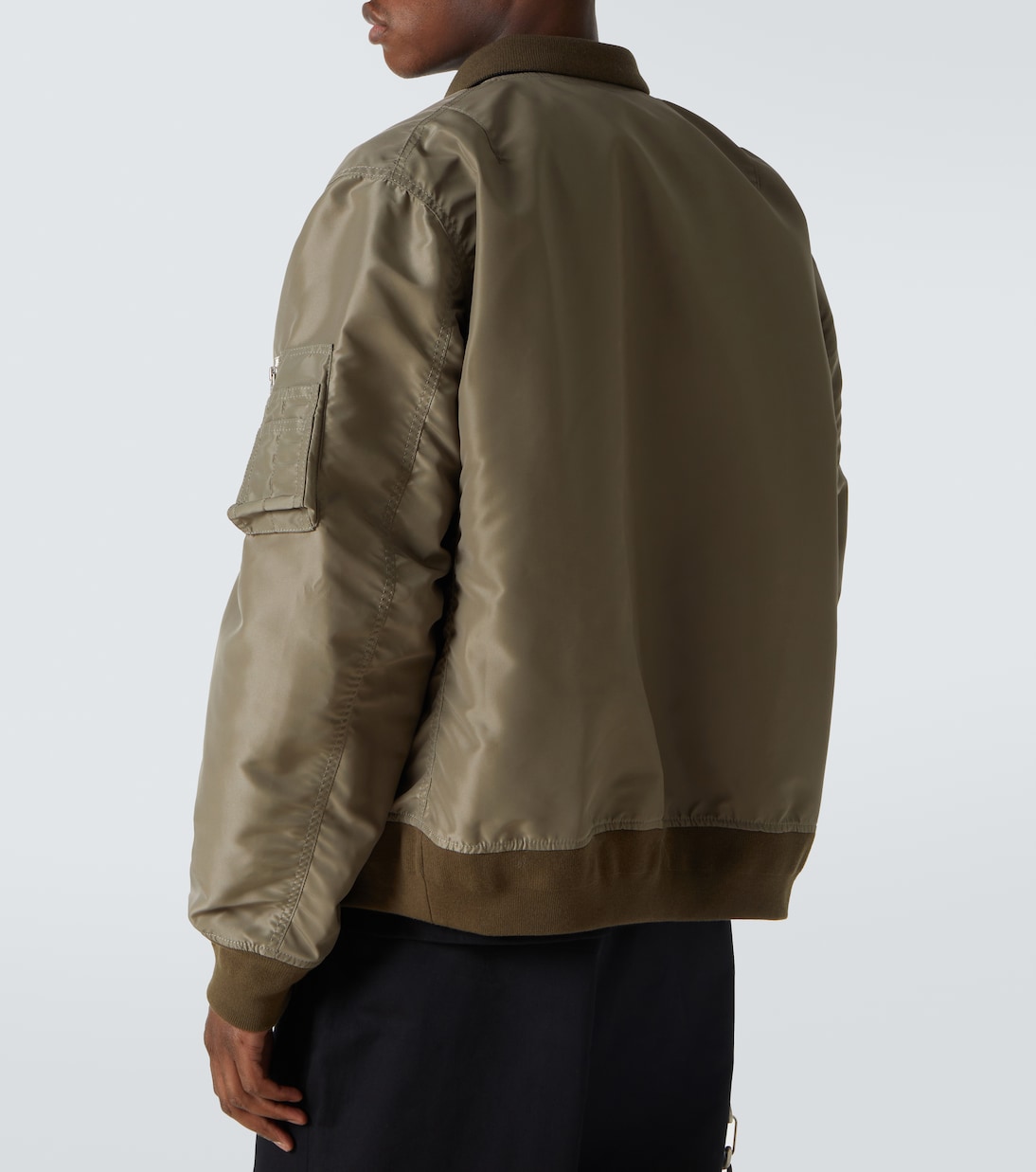Technical twill bomber jacket | Sacai