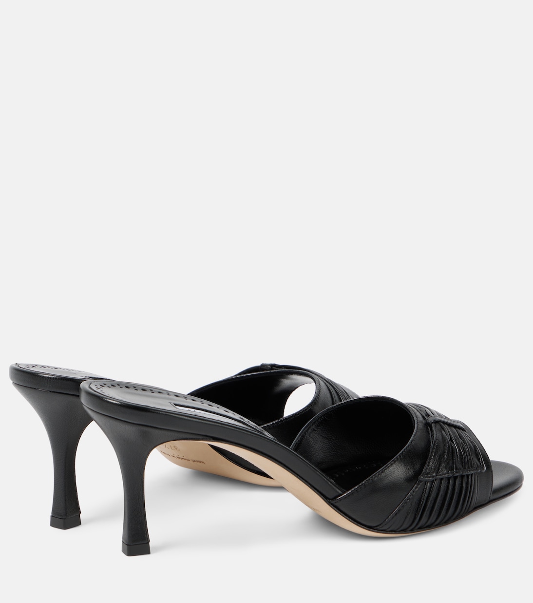 Mules Ebakmu 70 in pelle | Manolo Blahnik